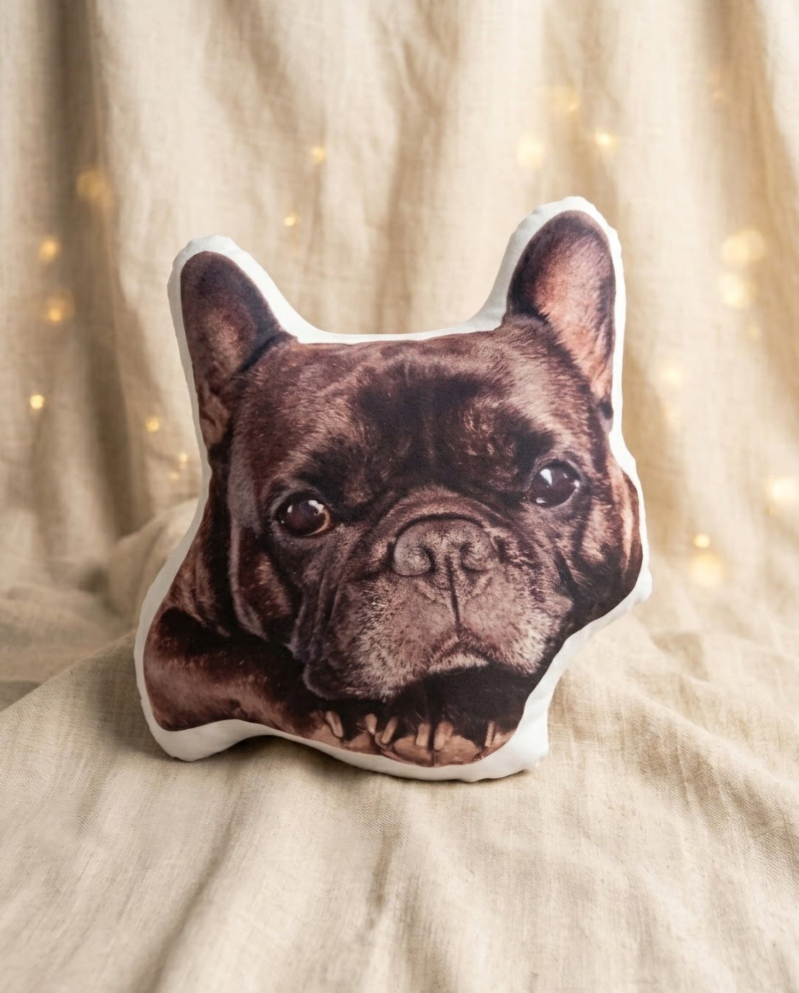 Cojín Personalizado con Foto de Mascota — Hecho a Mano MINU