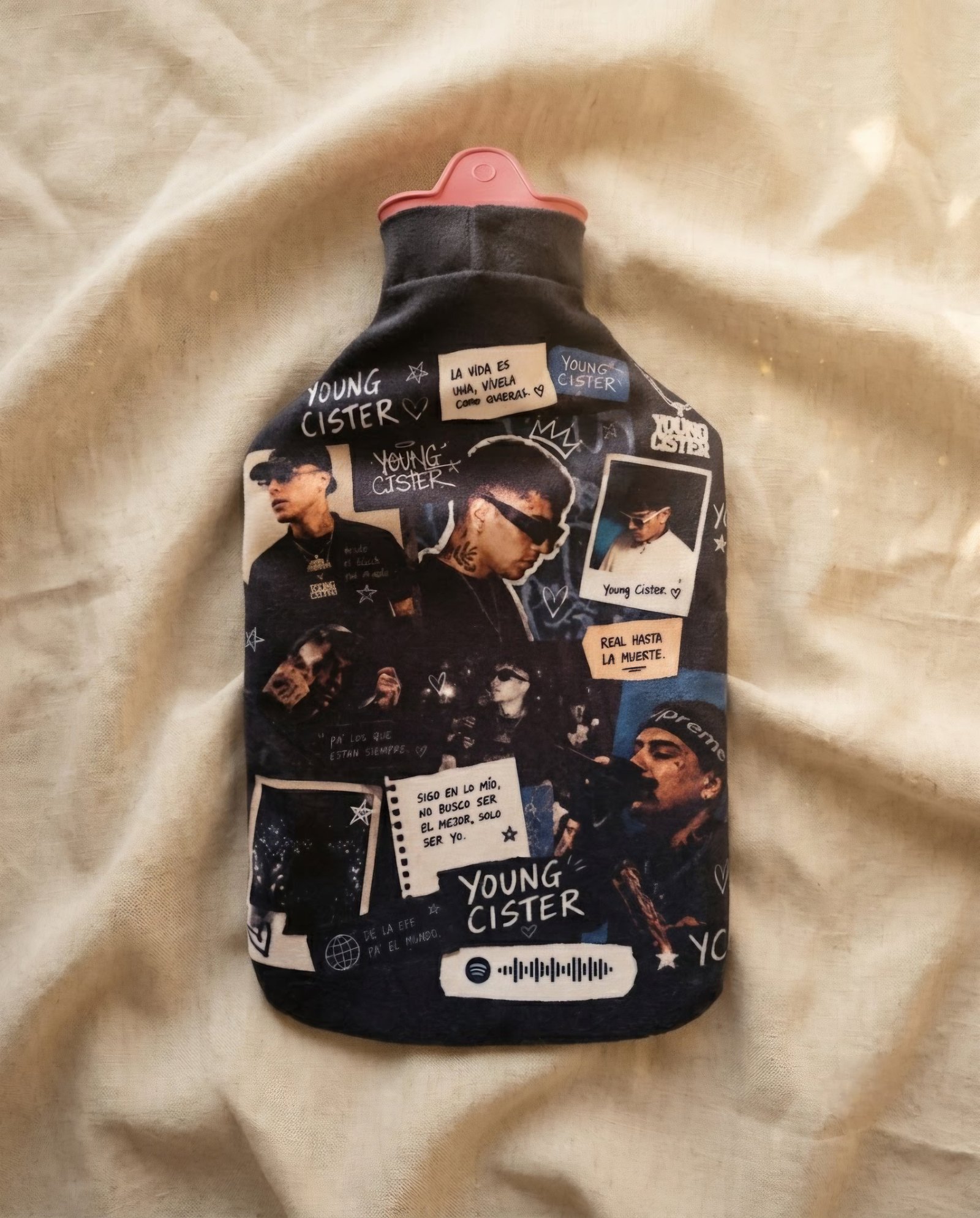 Guatero 2L Personalizado con Foto — Funda Hecha a Mano MINU